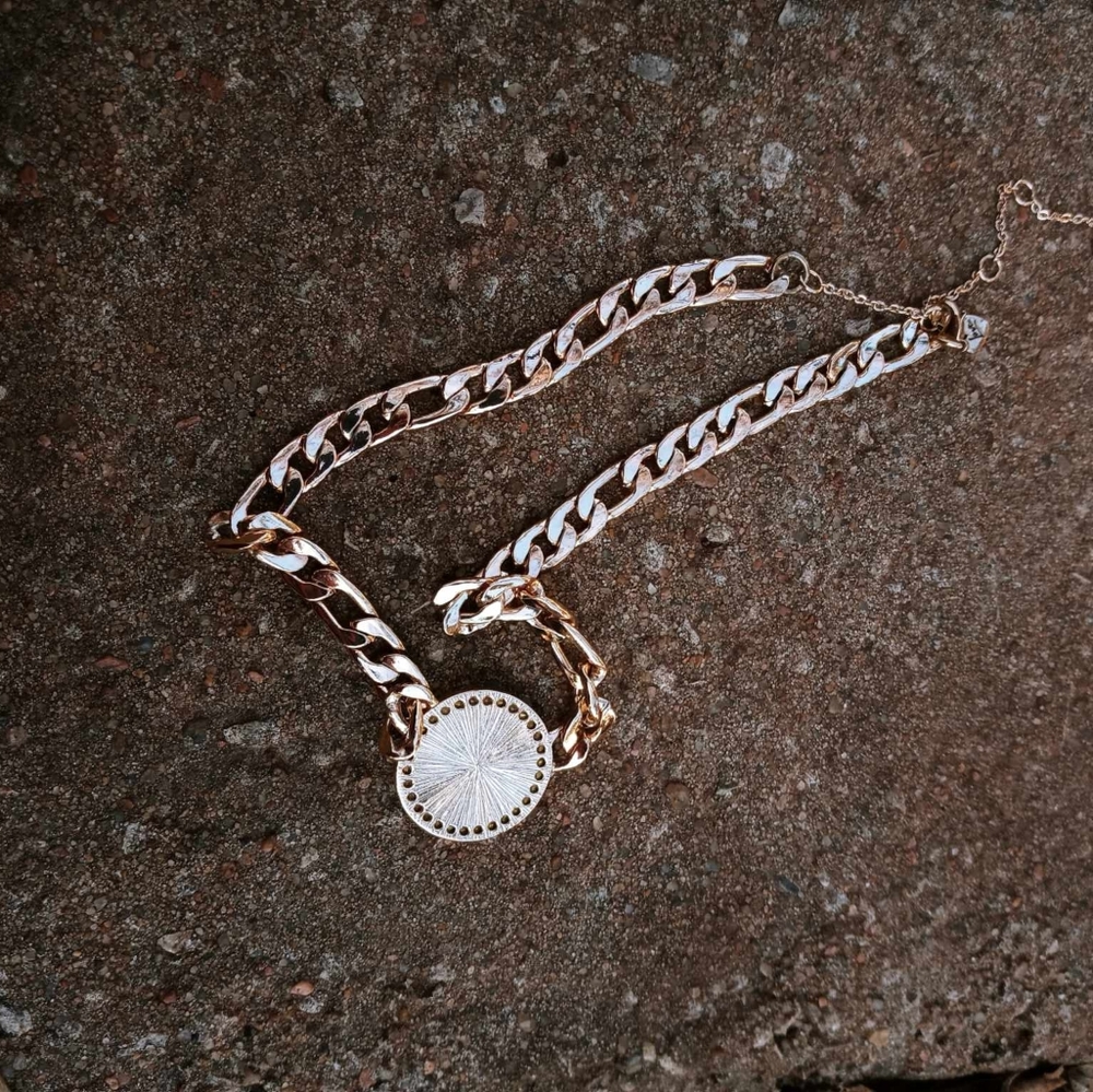 💫🌼Aldo Choker 💛Coin💎 Necklace - Picture 4 of 8